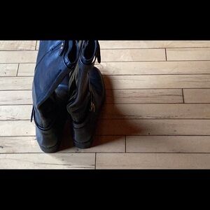 Vince Camuto Black Leather Boots